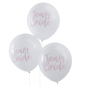 10 Balões Team Bride